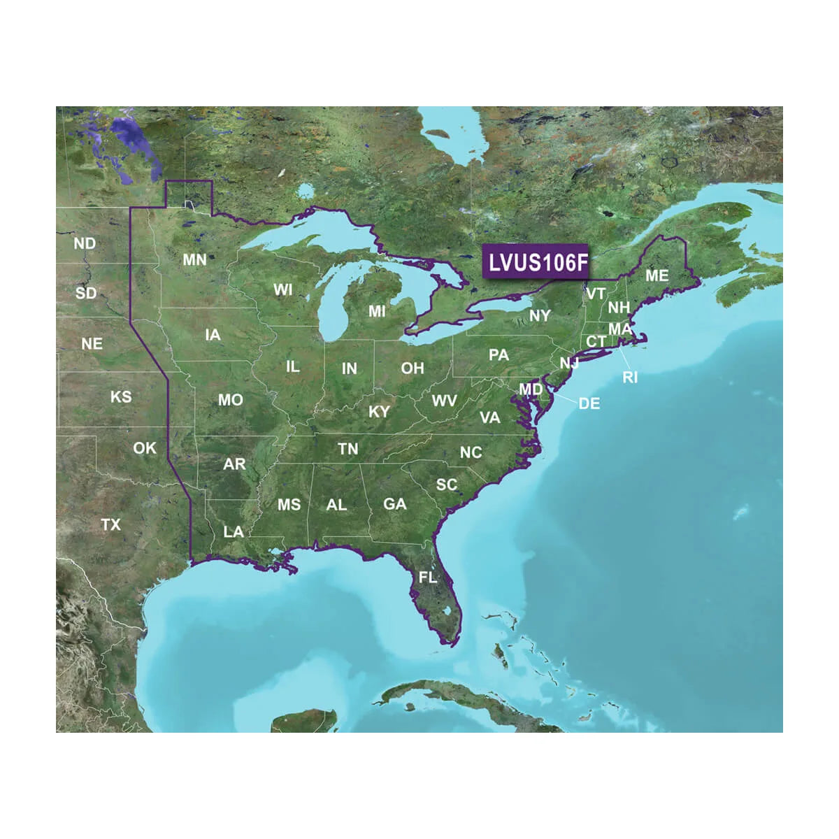 Garmin U.S. Inland Lake Electronic Charts, Up to 1 ft Contours, Integrated Garmin and Navionics Content, Auto Guidance, Depth Range Shading, Shallow Water Shading — Quality Boat Parts