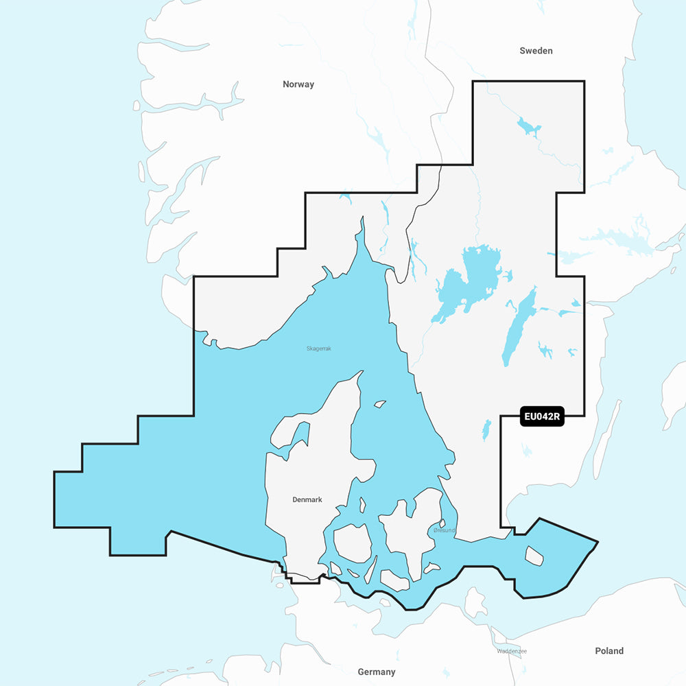 Garmin Navionics NVEU042R Marine Charts, Oslo to Trelleborg — Quality Boat Parts
