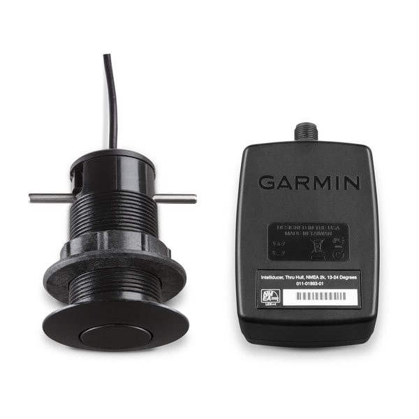 Garmin GDT 43 Depth/Temp Thru-Hull Transducer, For Nexus/Silva 43 mm TH43, 0-20 Deg Deadrise — Quality Boat Parts