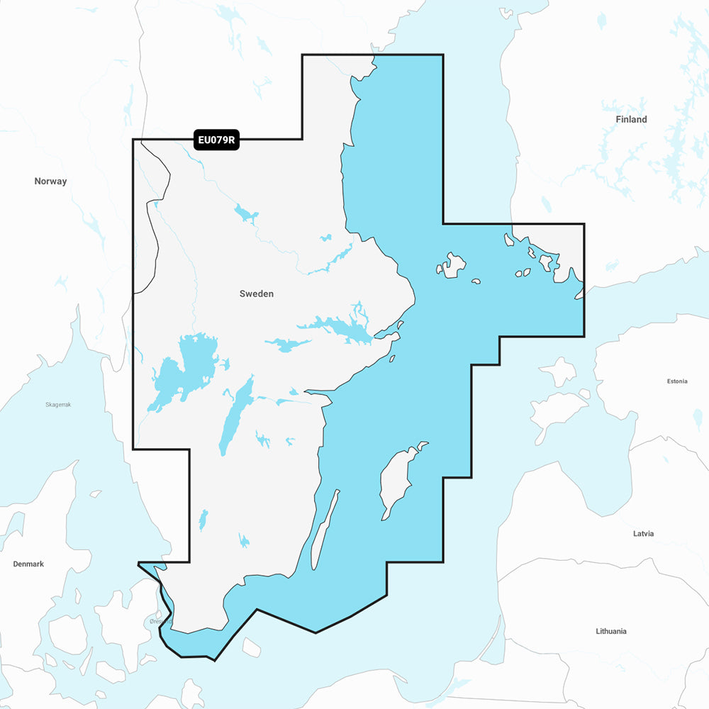 Garmin Navionics Marine Charts, Sweden Southeast Coverage, 1-Year Subscription — Quality Boat Parts