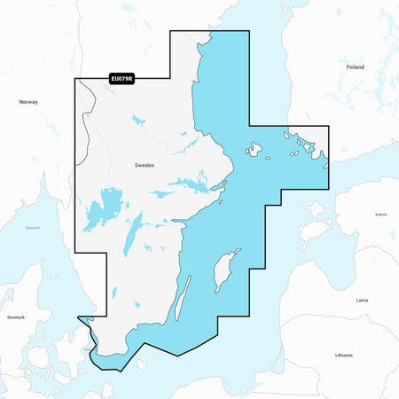 Garmin Navionics Marine Charts, Sweden Southeast Coverage, 1-Year Subscription — Quality Boat Parts