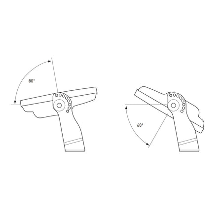 Hella Marine HypaLUME LED Floodlight, 316 Stainless Steel Bracket, Grilamid Lens, Upright or Pendant Mount, -40°C to +50°C — Quality Boat Parts