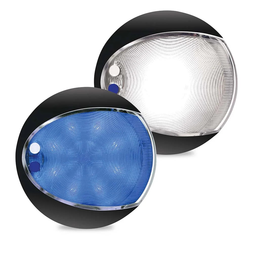 Hella Marine EuroLED130 Surface Mount Round Downlight, 9-33V, IP6K6, IP6K7 — Quality Boat Parts