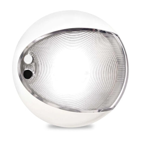 Hella Marine EuroLED130 Surface Mount Round Downlight, 9-33V, IP6K6, IP6K7 — Quality Boat Parts