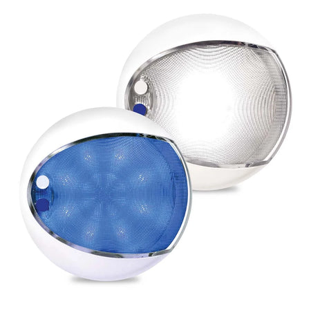 Hella Marine EuroLED130 Surface Mount Round Downlight, 9-33V, IP6K6, IP6K7 — Quality Boat Parts