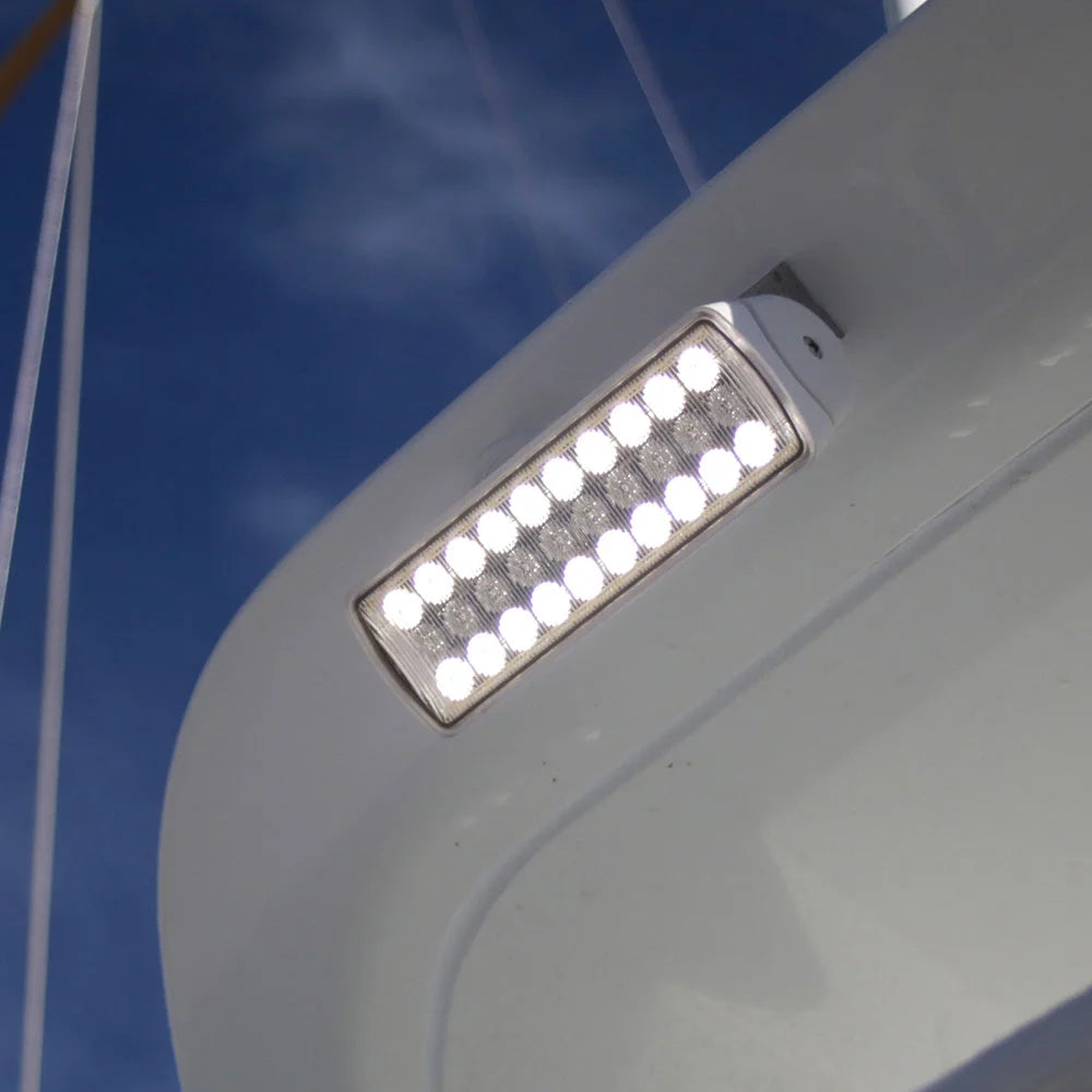Hella Marine Sea Hawk-XL Dual Colour LED Floodlights, 9-33V DC, IP67, 750 lm, SS316 Bracket — Quality Boat Parts