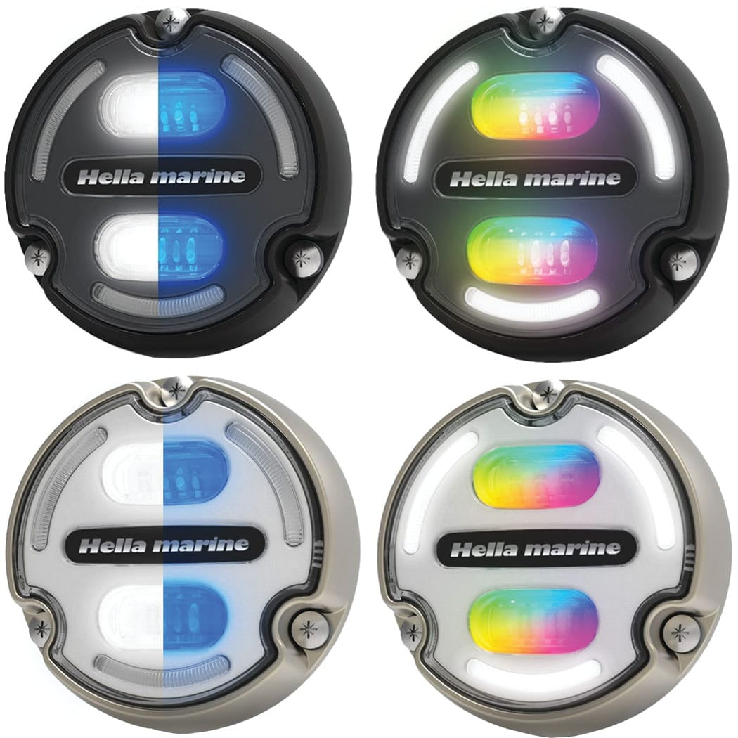 Hella Marine Apelo A2 LED Underwater Light, 9-32V, 3000 lm, IP68 — Quality Boat Parts