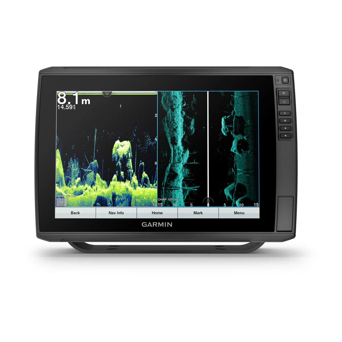Garmin ECHOMAP Ultra Chartplotter/Sonar Combo, Panoptix LiveScope Support, GT56UHD-TM Transducer, UHD ClearVü, UHD SideVü, NMEA 2000, Wi-Fi ActiveCaptain App — Quality Boat Parts