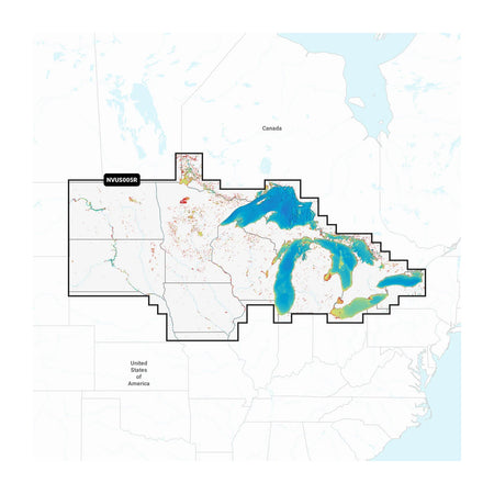 Garmin Navionics Marine Chart, U.S. North & Great Lakes, For Garmin Chartplotters, Auto Guidance+, 1-Year Daily Updates — Quality Boat Parts