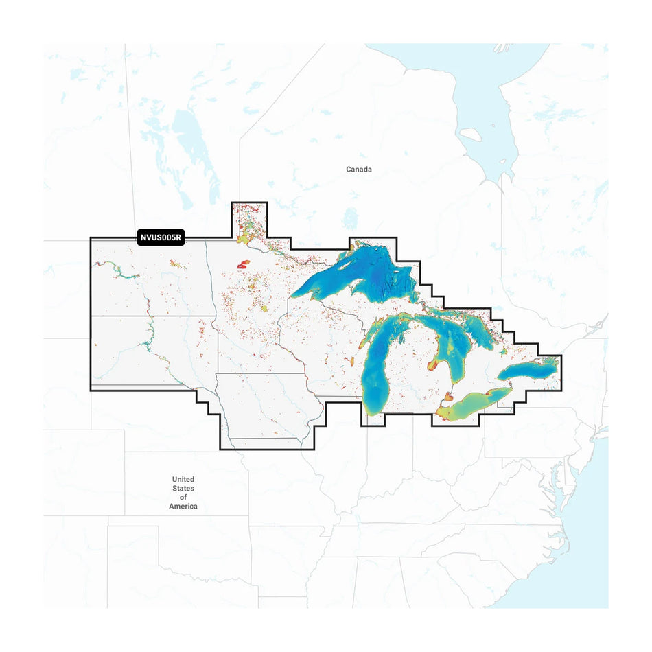 Garmin Navionics Marine Chart, U.S. North & Great Lakes, For Garmin Chartplotters, Auto Guidance+, 1-Year Daily Updates — Quality Boat Parts