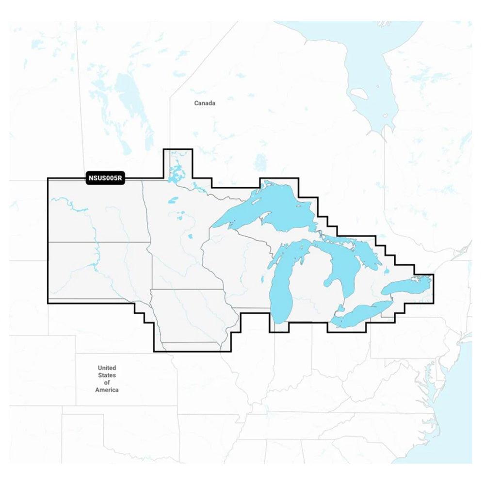 Garmin Navionics Marine Chart, U.S. North & Great Lakes, For Garmin Chartplotters, Auto Guidance+, 1-Year Daily Updates — Quality Boat Parts