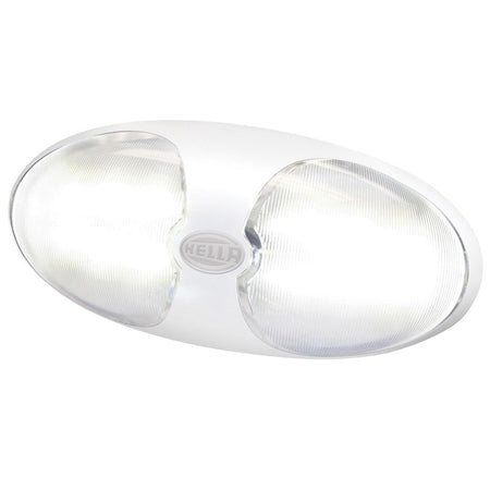 Hella Marine DuraLED 12 Interior/Exterior LED Lamp, 12/24V, IP67, ISO 8846, White Housing — Quality Boat Parts