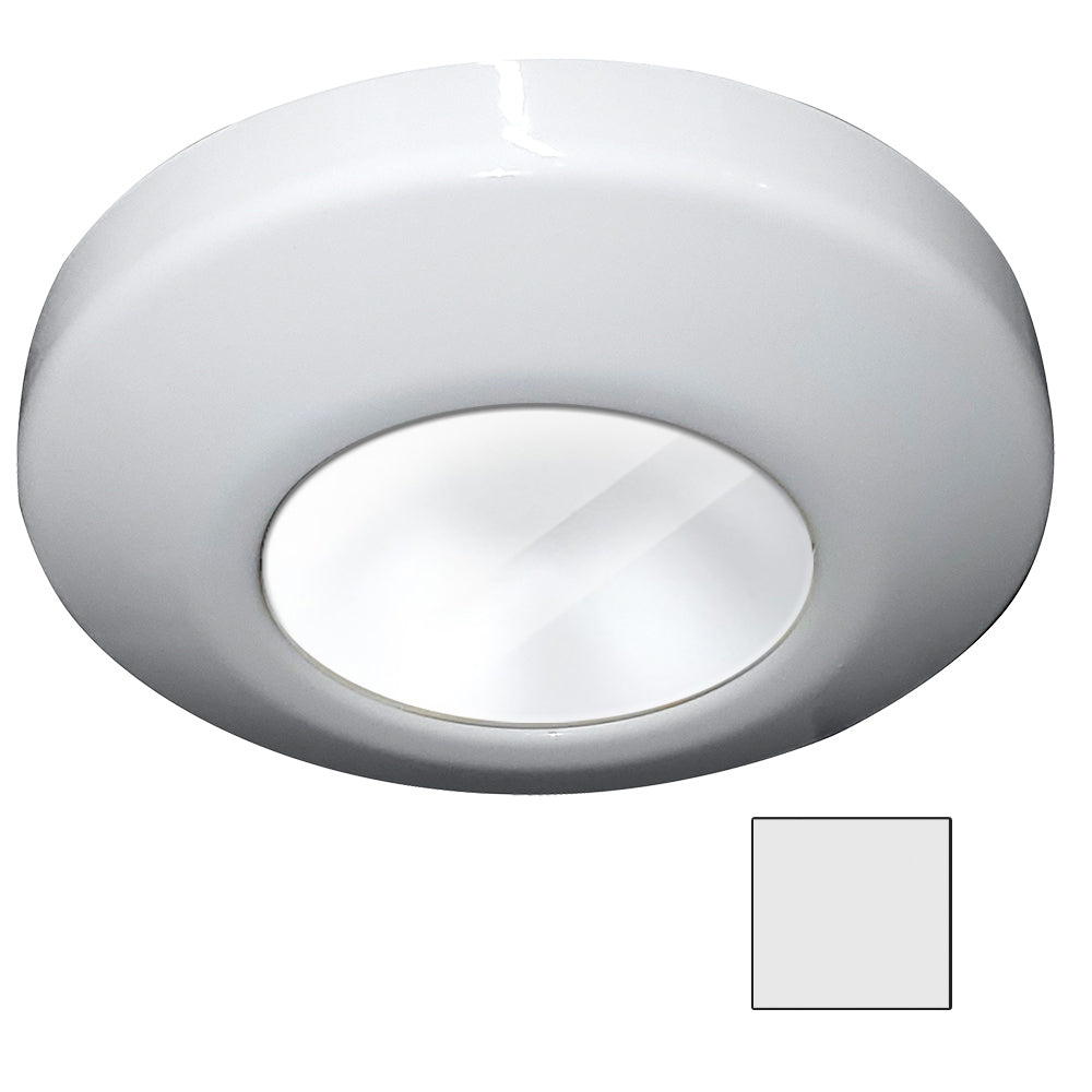 i2Systems Profile P1101 Surface-Mount LED Light, 9-30V, 2.5W, IP67, 120° Beam, 3.48 in Dia, 0.72 in Deep — Quality Boat Parts