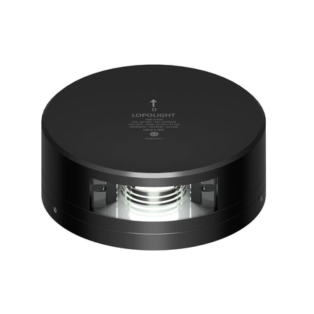 Lopolight 301-005 Series Stern Navigation Light, LED, 2NM, 135° White, Horizontal Mount, FB POM Flat Base, 10-32VDC, IP68 — Quality Boat Parts