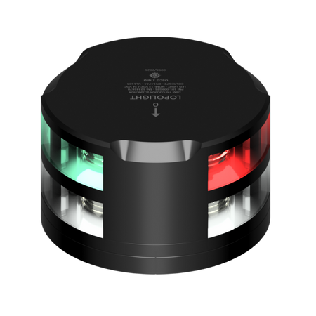 Lopolight Tri-Color/Anchor Navigation Light, 1NM, FB Base, 10-32VDC, IP68 — Quality Boat Parts