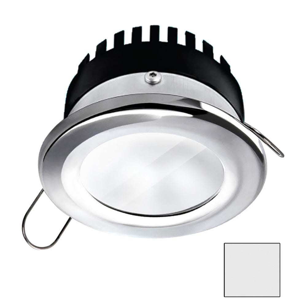 i2Systems Apeiron Pro A506 LED Downlight, 6W, IP67, Spring Mount, Polished Chrome — Quality Boat Parts