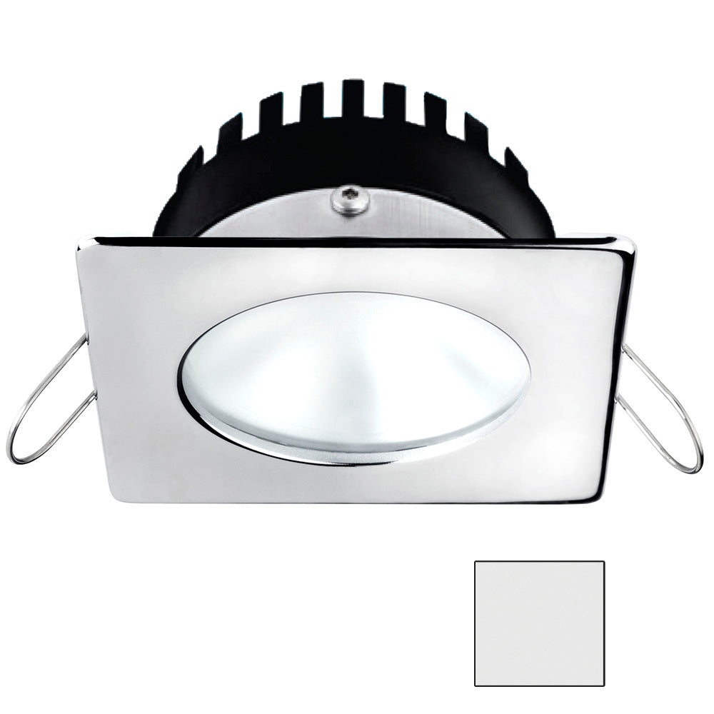 i2Systems Apeiron Pro A506 LED Downlight, 6W, IP67, Spring Mount, Polished Chrome — Quality Boat Parts