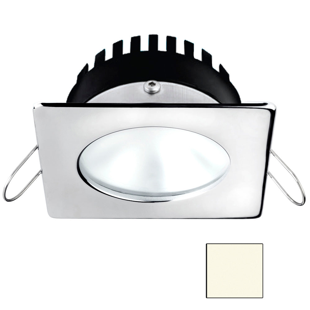 i2Systems Apeiron Pro A506 LED Downlight, 6W, IP67, Spring Mount, Polished Chrome — Quality Boat Parts
