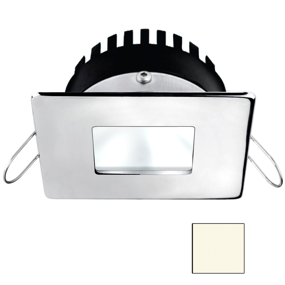i2Systems Apeiron Pro A506 LED Downlight, 6W, IP67, Spring Mount, Polished Chrome — Quality Boat Parts