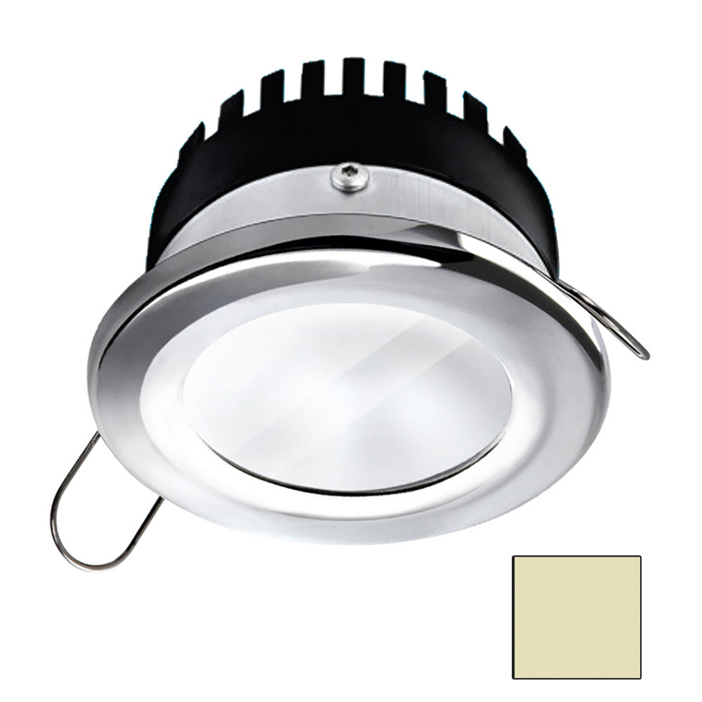 i2Systems Apeiron Pro A506 LED Downlight, 6W, IP67, Spring Mount, Polished Chrome — Quality Boat Parts