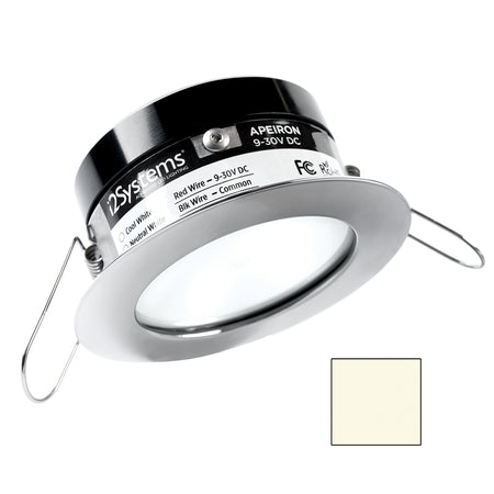 i2Systems Apeiron Pro A503 LED Downlight, Spring Mount, 3W, IP67 — Quality Boat Parts