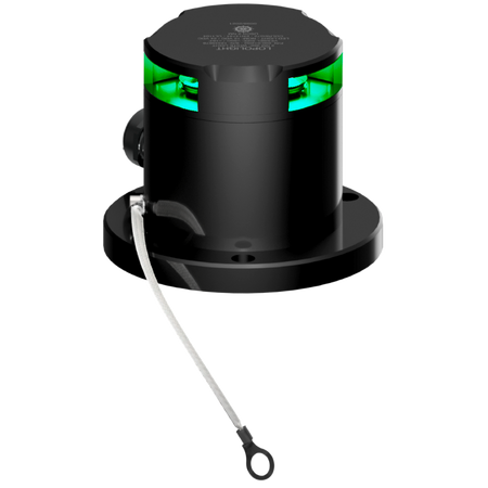 Lopolight PRO 360 Deg Green Navigation Light, 2 NM, Ex Zone 1/2, 10-32VDC, IP68 — Quality Boat Parts
