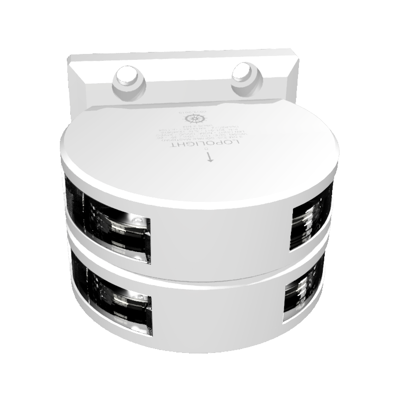Lopolight Series 301 Masthead Navigation Light, 5 NM, 225 Deg, 10-32VDC, IP68, Vertical Mount — Quality Boat Parts