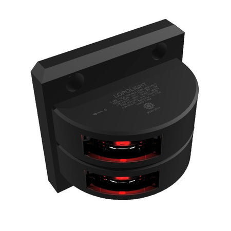 Lopolight Series 301-002 LED Port Sidelight, 2 NM, Vertical Mount, 10-32V DC, IP68 — Quality Boat Parts