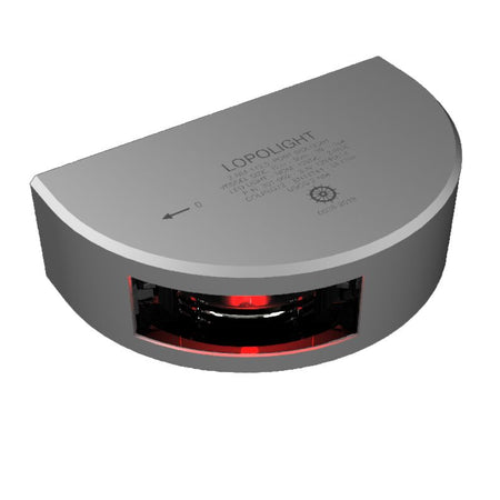 Lopolight Series 301-002 LED Port Sidelight, 2 NM, Vertical Mount, 10-32V DC, IP68 — Quality Boat Parts
