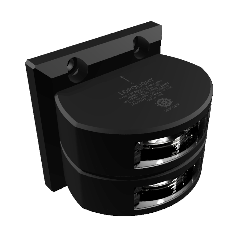 Lopolight LED Stern Light, 2 NM, Vertical Mount, 10-32VDC, IP68 — Quality Boat Parts