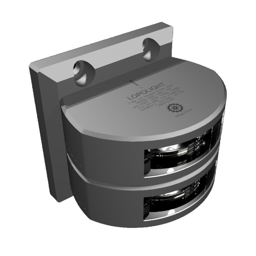 Lopolight LED Stern Light, 2 NM, Vertical Mount, 10-32VDC, IP68 — Quality Boat Parts