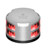 Lopolight 201-014 2NM 360° Red Navigation Light, Flat Base, 10-32VDC, IP68 — Quality Boat Parts