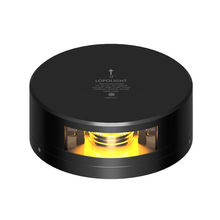 Lopolight 201-013 Towing Light, 2NM, 135° Yellow Light, 10-32VDC, IP68, FB Flat Base — Quality Boat Parts