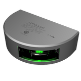 Lopolight Starboard LED Sidelight, 1NM, Vertical Mount, 10-32V, IP68, Under 12m Vessels — Quality Boat Parts