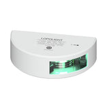 Lopolight Series 301-001 Starboard Sidelight, 2NM, 10-32V, IP68, Vertical Mount, LED — Quality Boat Parts