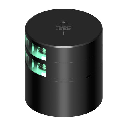 Lopolight Series 301-108 LED Green Starboard Sidelight, For Vessels Over 50m, 3NM Visibility, 112.5° Sector, Horizontal Mount, 10-32VDC, IP68 — Quality Boat Parts