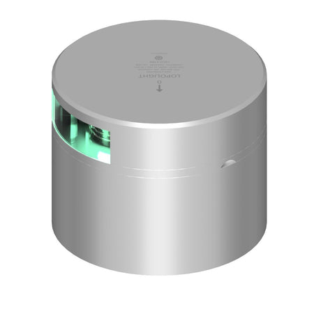 Lopolight Series 301-108 LED Green Starboard Sidelight, For Vessels Over 50m, 3NM Visibility, 112.5° Sector, Horizontal Mount, 10-32VDC, IP68 — Quality Boat Parts