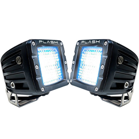 Plash - Cube Spotlight - 40W, 9-36V, IP69K, 6000K — Quality Boat Parts