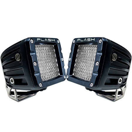 Plash - Cube Spotlight - 40W, 9-36V, IP69K, 6000K — Quality Boat Parts