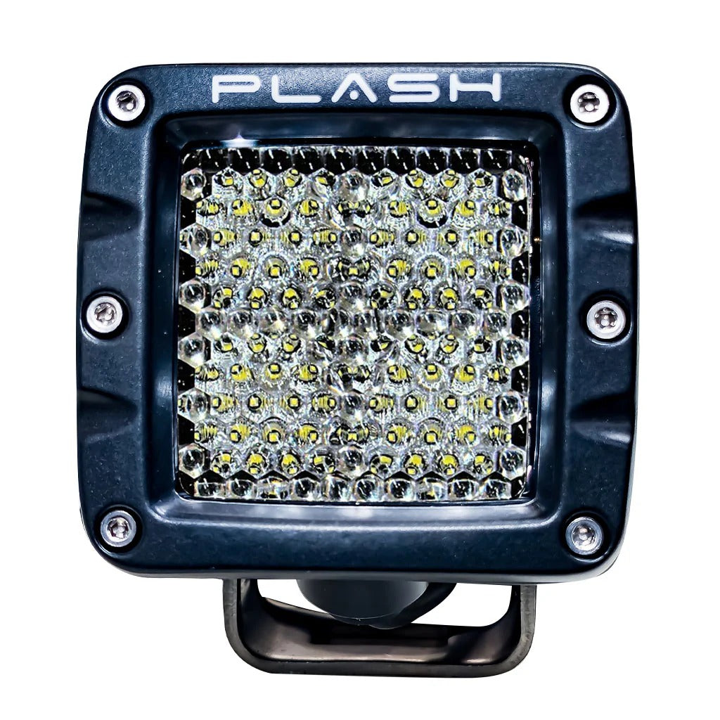 Plash - Cube Spotlight - 40W, 9-36V, IP69K, 6000K — Quality Boat Parts