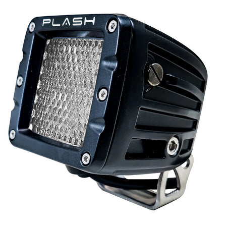 Plash - Cube Spotlight - 40W, 9-36V, IP69K, 6000K — Quality Boat Parts