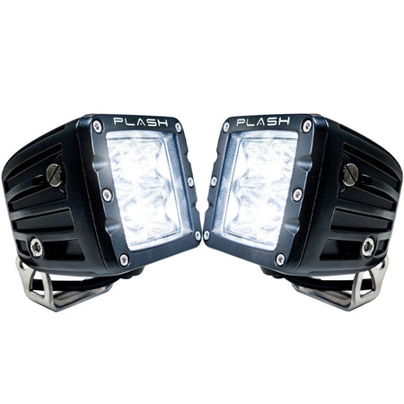 Plash - Cube Spotlight - 40W, 9-36V, IP69K, 6000K — Quality Boat Parts