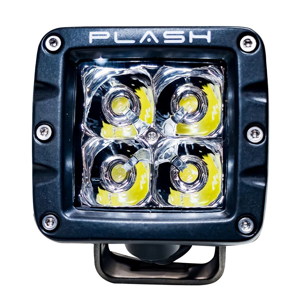 Plash - Cube Spotlight - 40W, 9-36V, IP69K, 6000K — Quality Boat Parts