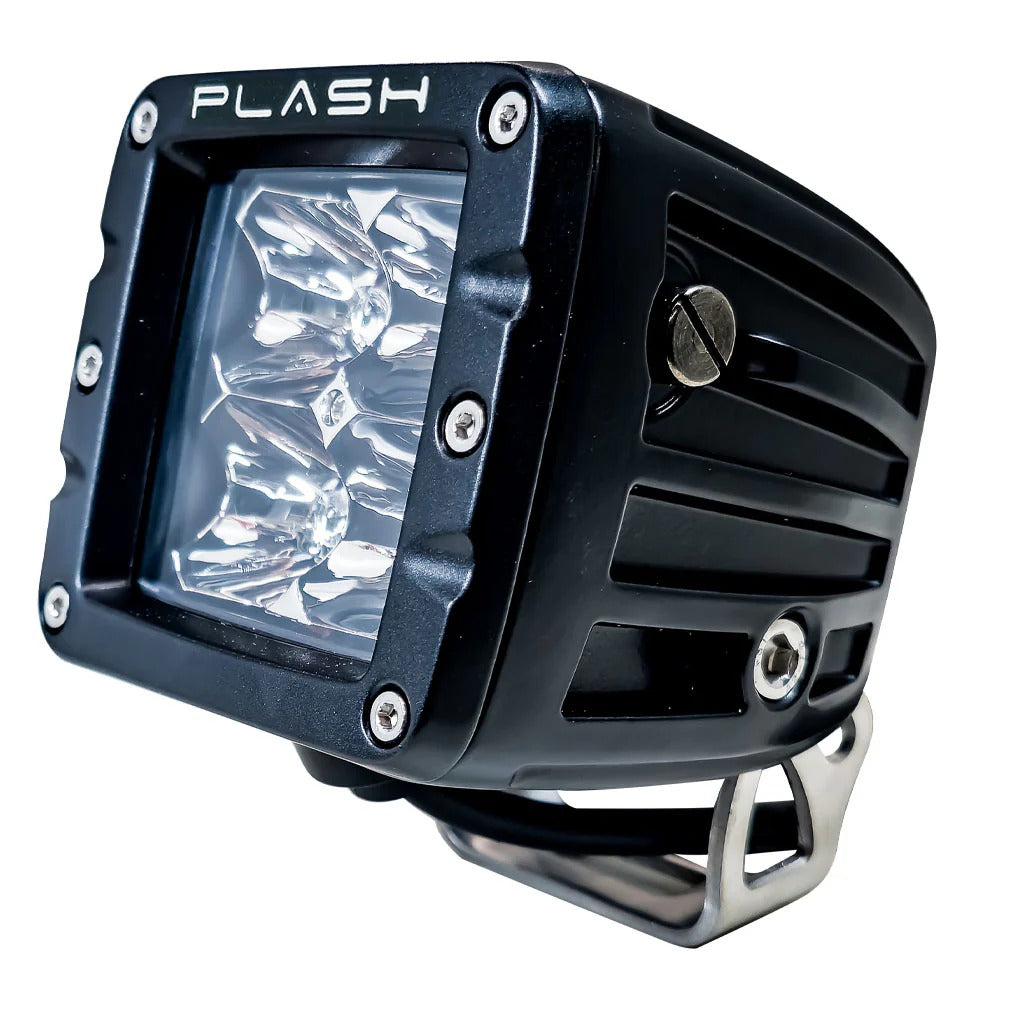 Plash - Cube Spotlight - 40W, 9-36V, IP69K, 6000K — Quality Boat Parts