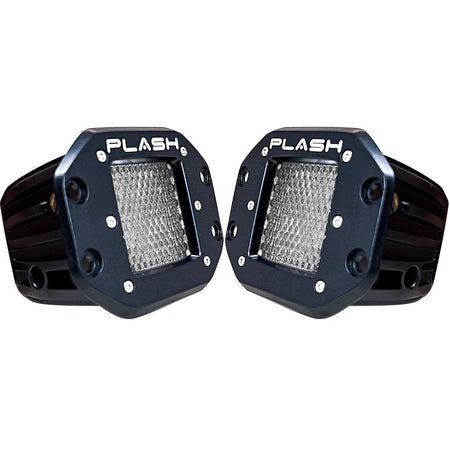 Plash - Cube Spotlight - 40W, 9-36V, IP69K, 6000K — Quality Boat Parts
