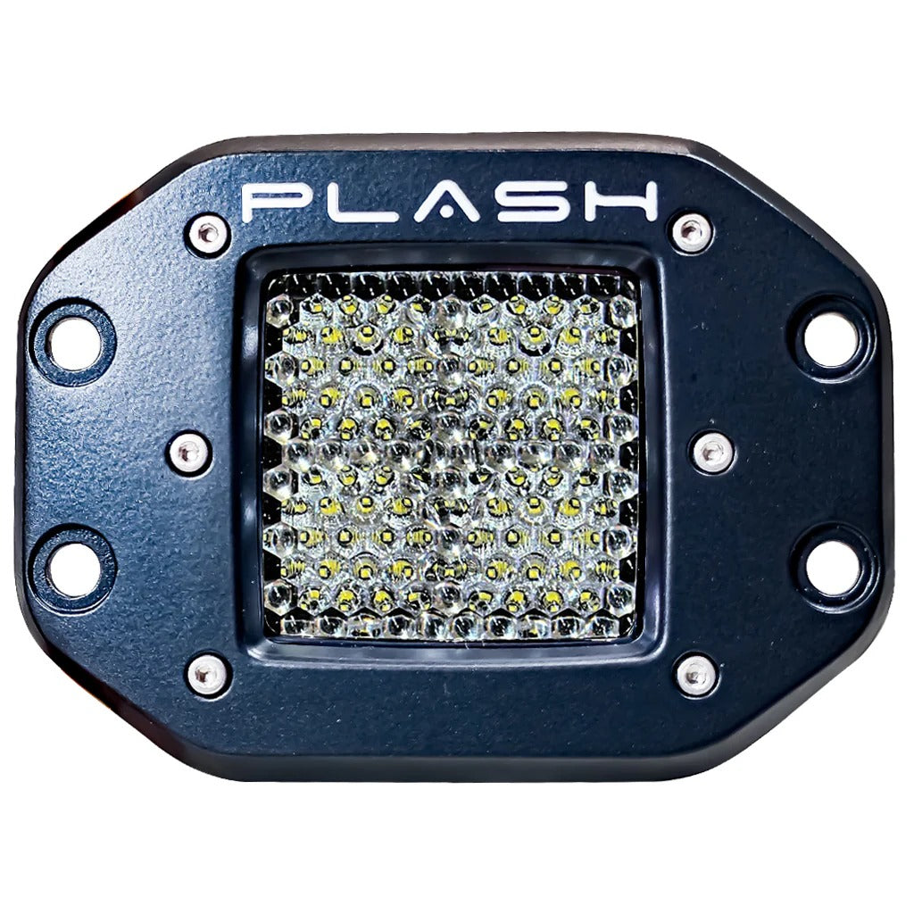 Plash - Cube Spotlight - 40W, 9-36V, IP69K, 6000K — Quality Boat Parts