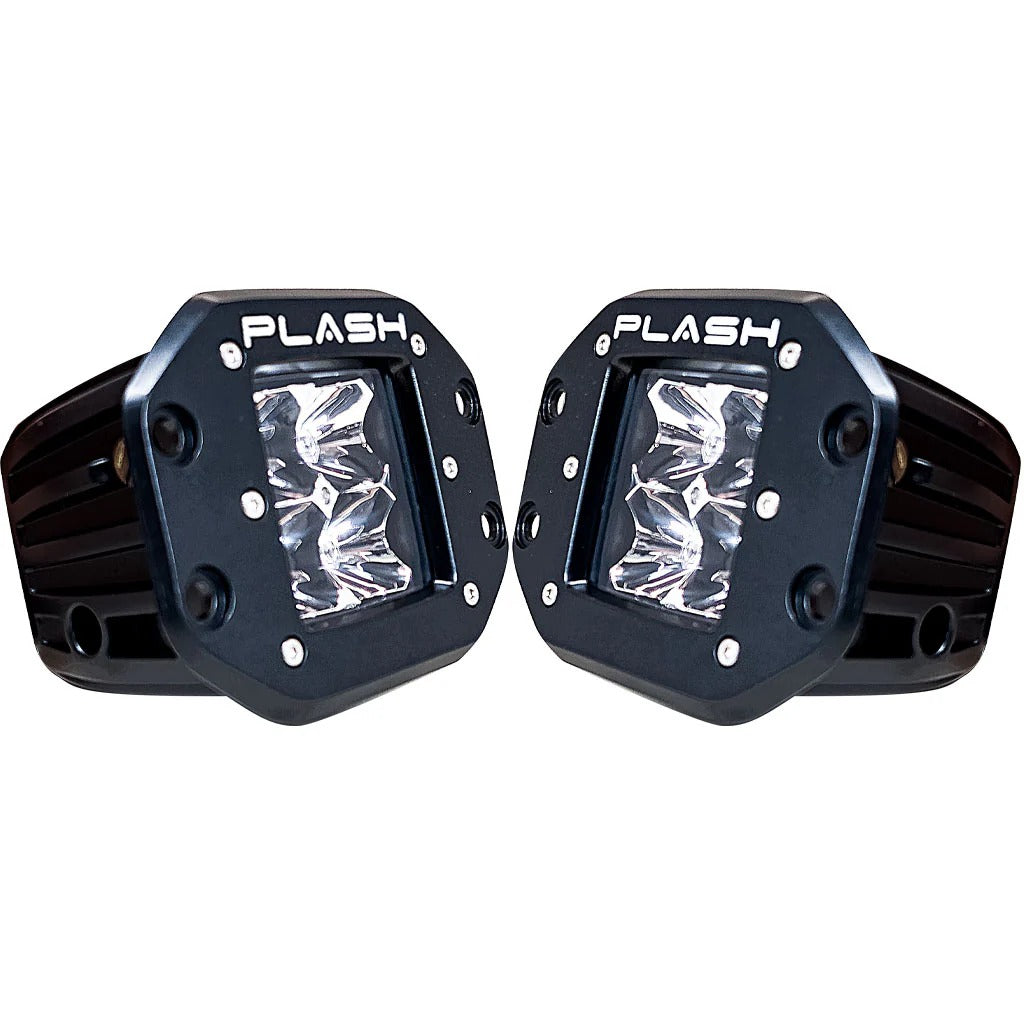 Plash - Cube Spotlight - 40W, 9-36V, IP69K, 6000K — Quality Boat Parts