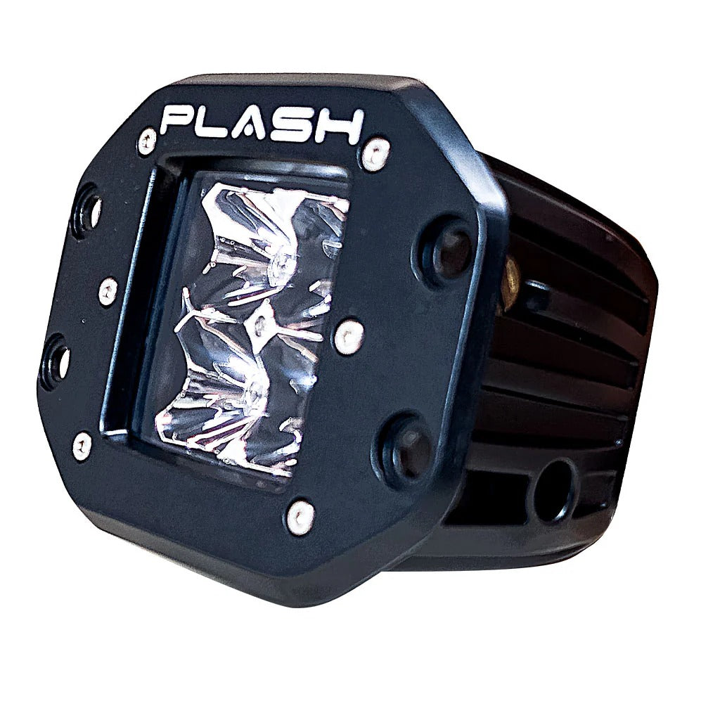 Plash - Cube Spotlight - 40W, 9-36V, IP69K, 6000K — Quality Boat Parts