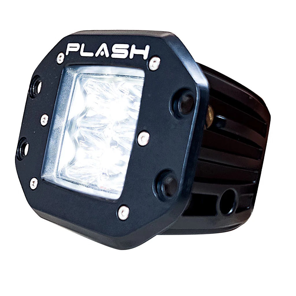 Plash - Cube Spotlight - 40W, 9-36V, IP69K, 6000K — Quality Boat Parts
