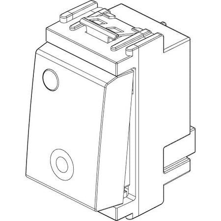 Vimar Idea Push Button Switch, 1P NO, 10A 250V, IP40, Flush Mount — Quality Boat Parts